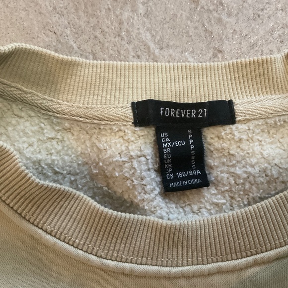 Forever 21, Girls size small, lightweight sweatshirt - Picture 3 of 5